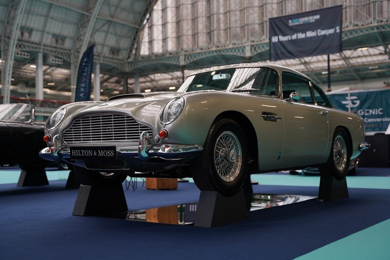 Hilton & Moss at the London Classic Car Show 2023