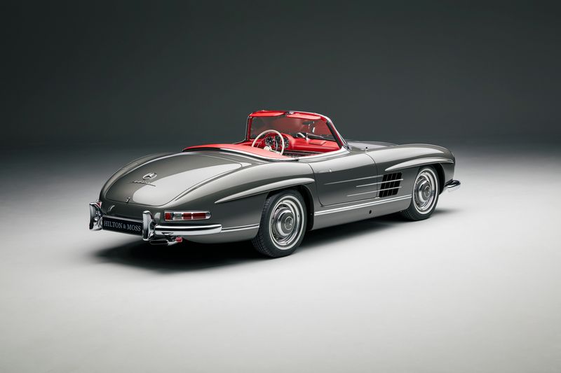 Hilton & Moss Presents Glorious Mercedes-Benz 300SL Roadster For Sale