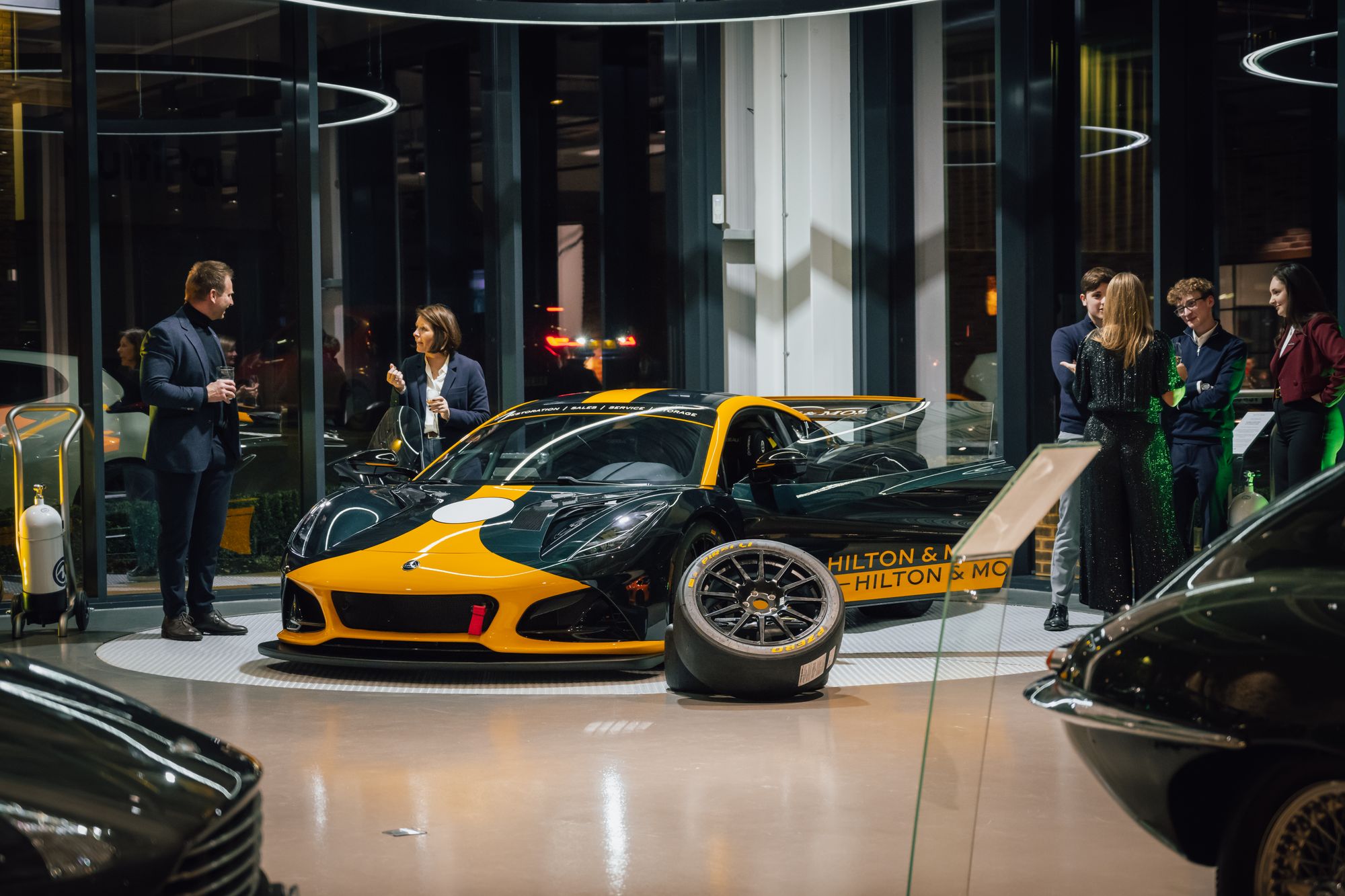 Hilton & Moss reveal their new Lotus Emira GT4 race car